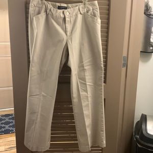 Womens size 16 short Lee platinum label Khaki pants